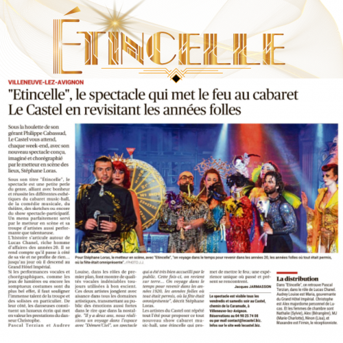 Nouveau Show Etincelle